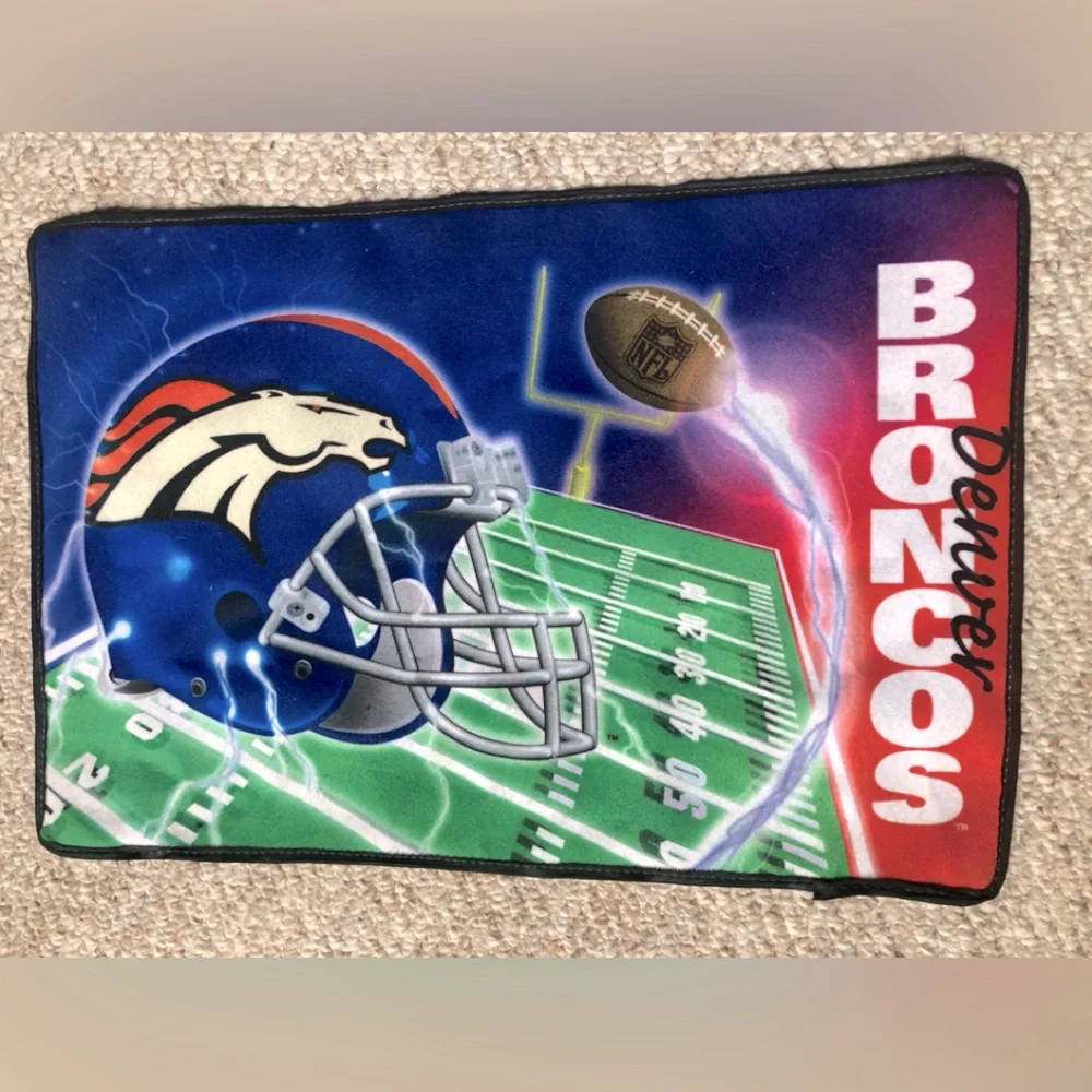 NFL Denver Broncos throw rug